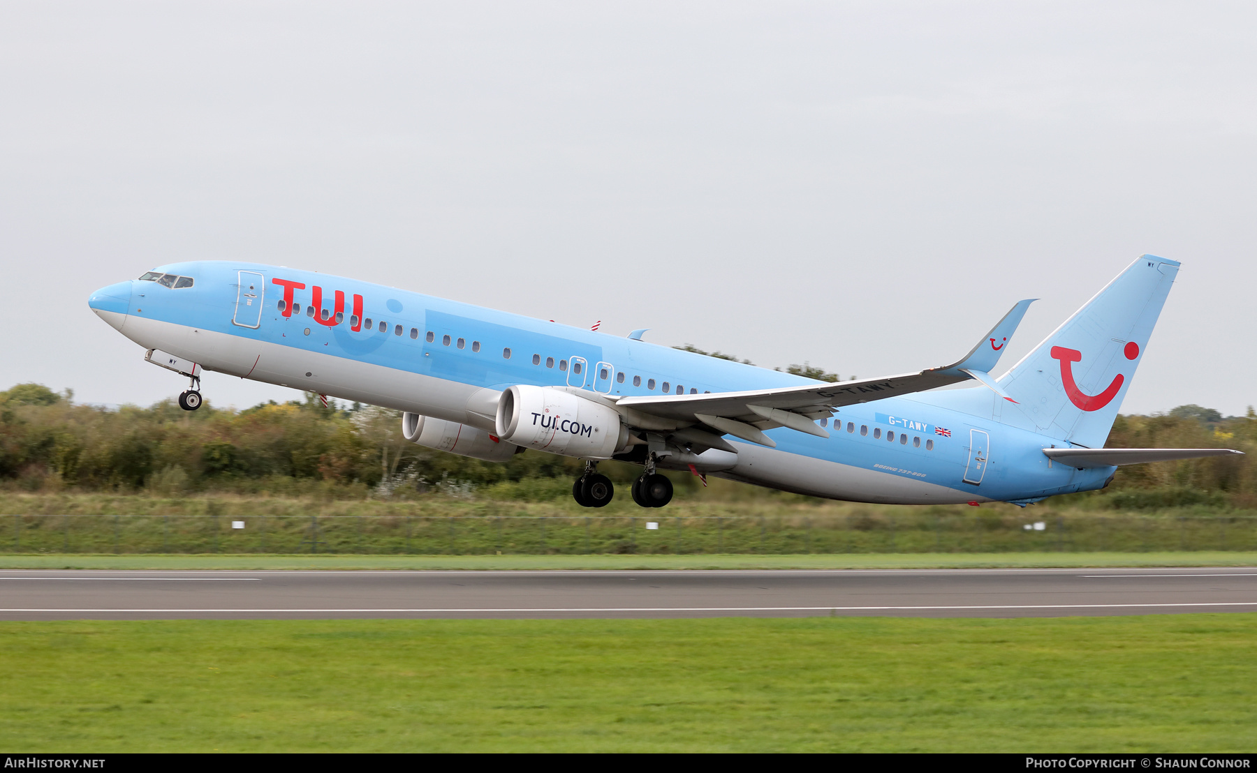 Aircraft Photo of G-TAWY | Boeing 737-8K5 | TUI | AirHistory.net #609331