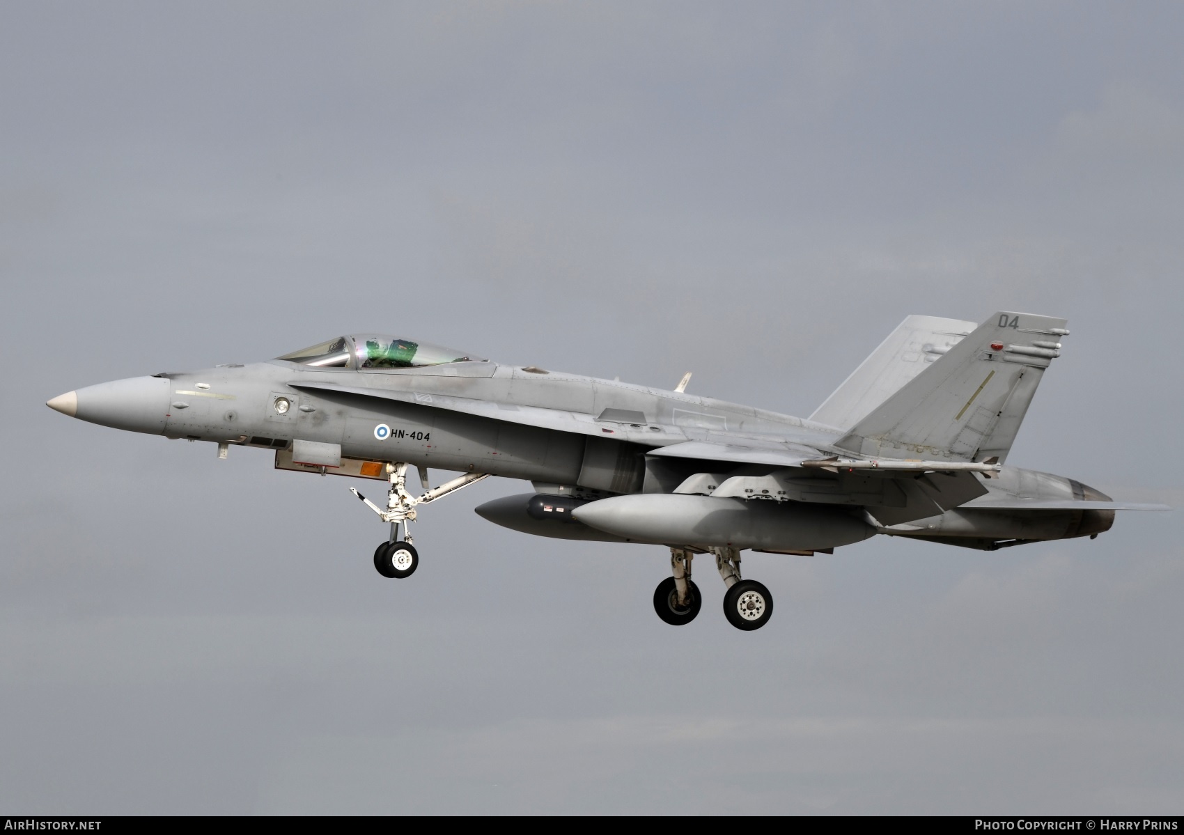 Aircraft Photo of HN-404 | McDonnell Douglas F/A-18C Hornet | Finland - Air Force | AirHistory.net #609359