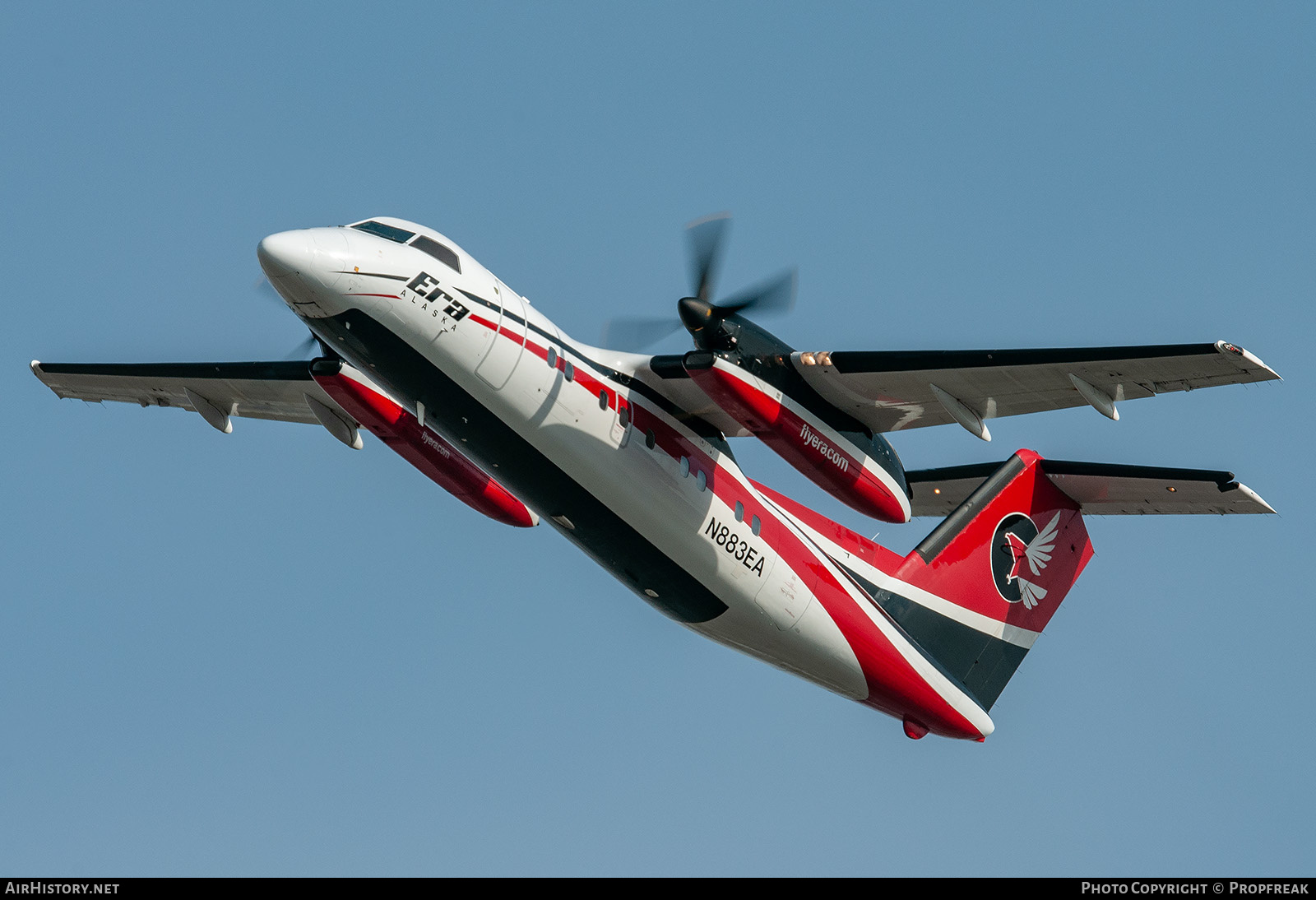 Aircraft Photo of N883EA | De Havilland Canada DHC-8-106 Dash 8 | Era Aviation | AirHistory.net #609372