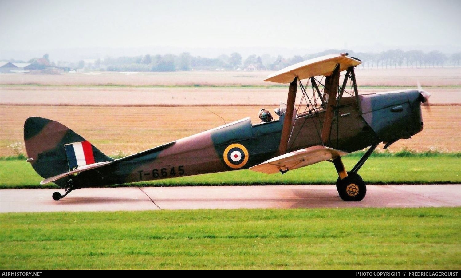 Aircraft Photo of SE-AMH / T6645 | De Havilland D.H. 82A Tiger Moth | UK - Air Force | AirHistory.net #609373