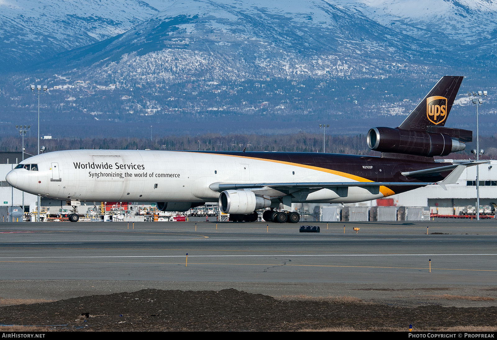 Aircraft Photo of N292UP | McDonnell Douglas MD-11/F | United Parcel Service - UPS | AirHistory.net #609377