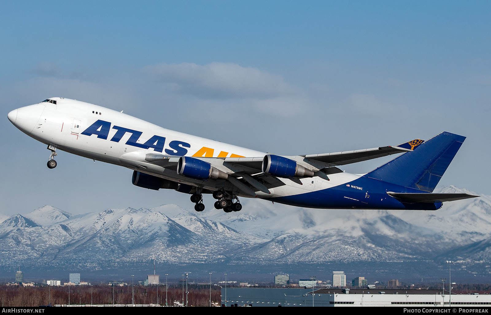 Aircraft Photo of N475MC | Boeing 747-47UF/SCD | Atlas Air | AirHistory.net #609380