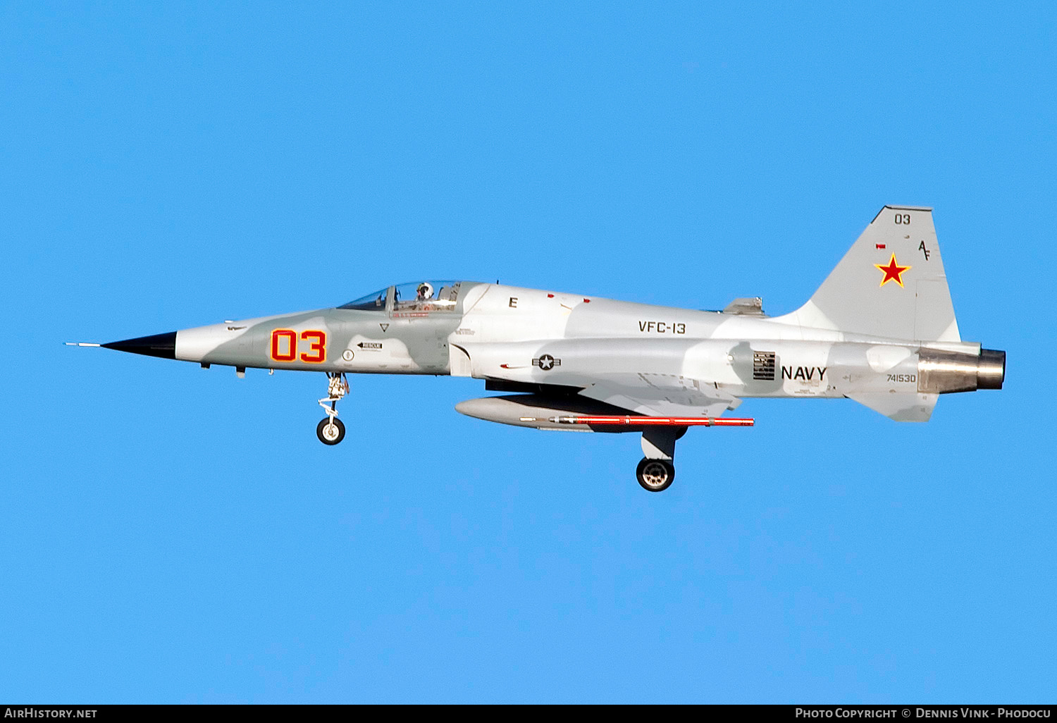 Aircraft Photo of 741530 | Northrop F-5E Tiger II | USA - Navy | AirHistory.net #609384