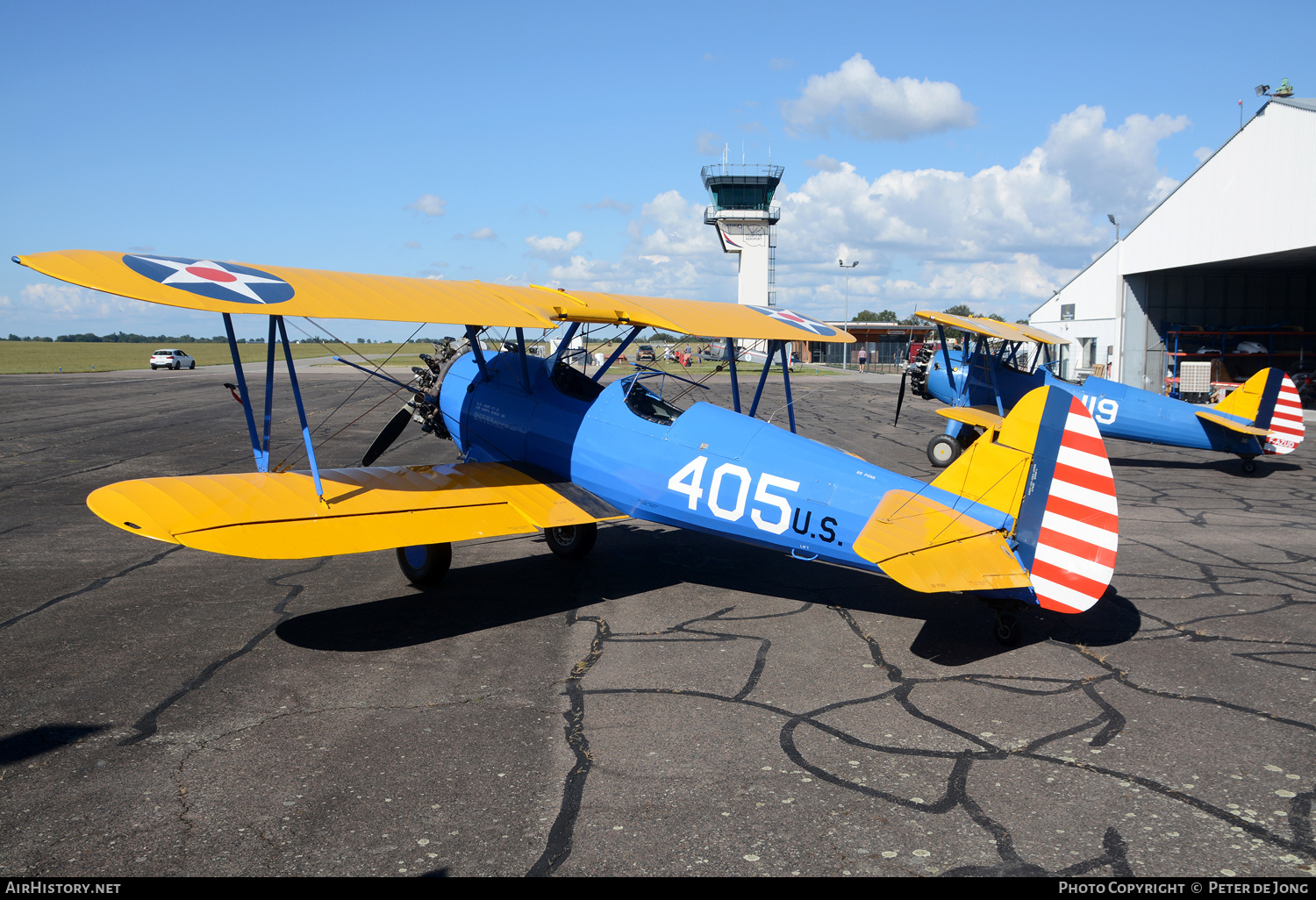 Aircraft Photo of F-AZSN | Stearman PT-17 Kaydet (A75N1) | USA - Air Force | AirHistory.net #609438