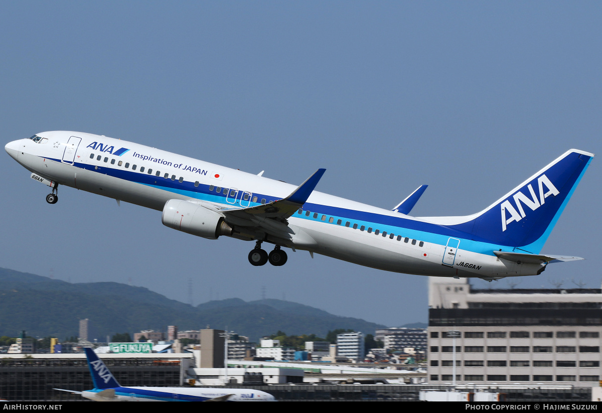 Aircraft Photo of JA66AN | Boeing 737-881 | All Nippon Airways - ANA | AirHistory.net #609451