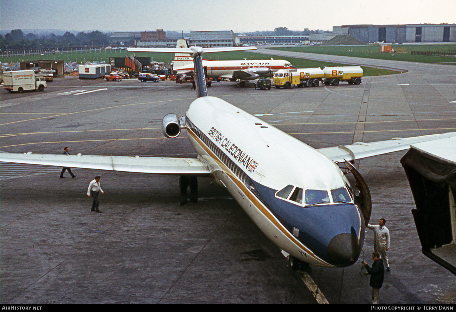 Aircraft Photo of G-AWYV | BAC 111-501EX One-Eleven | British Caledonian Airways | AirHistory.net #609453