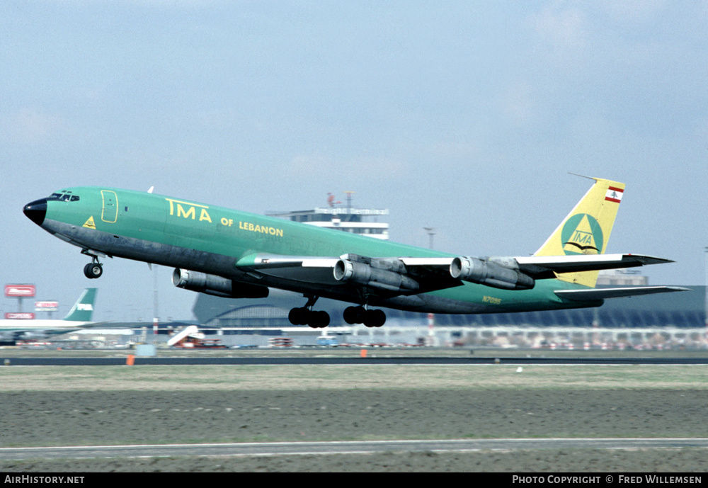 Aircraft Photo of N7095 | Boeing 707-327C | TMA of Lebanon - Trans Mediterranean Airways | AirHistory.net #609464