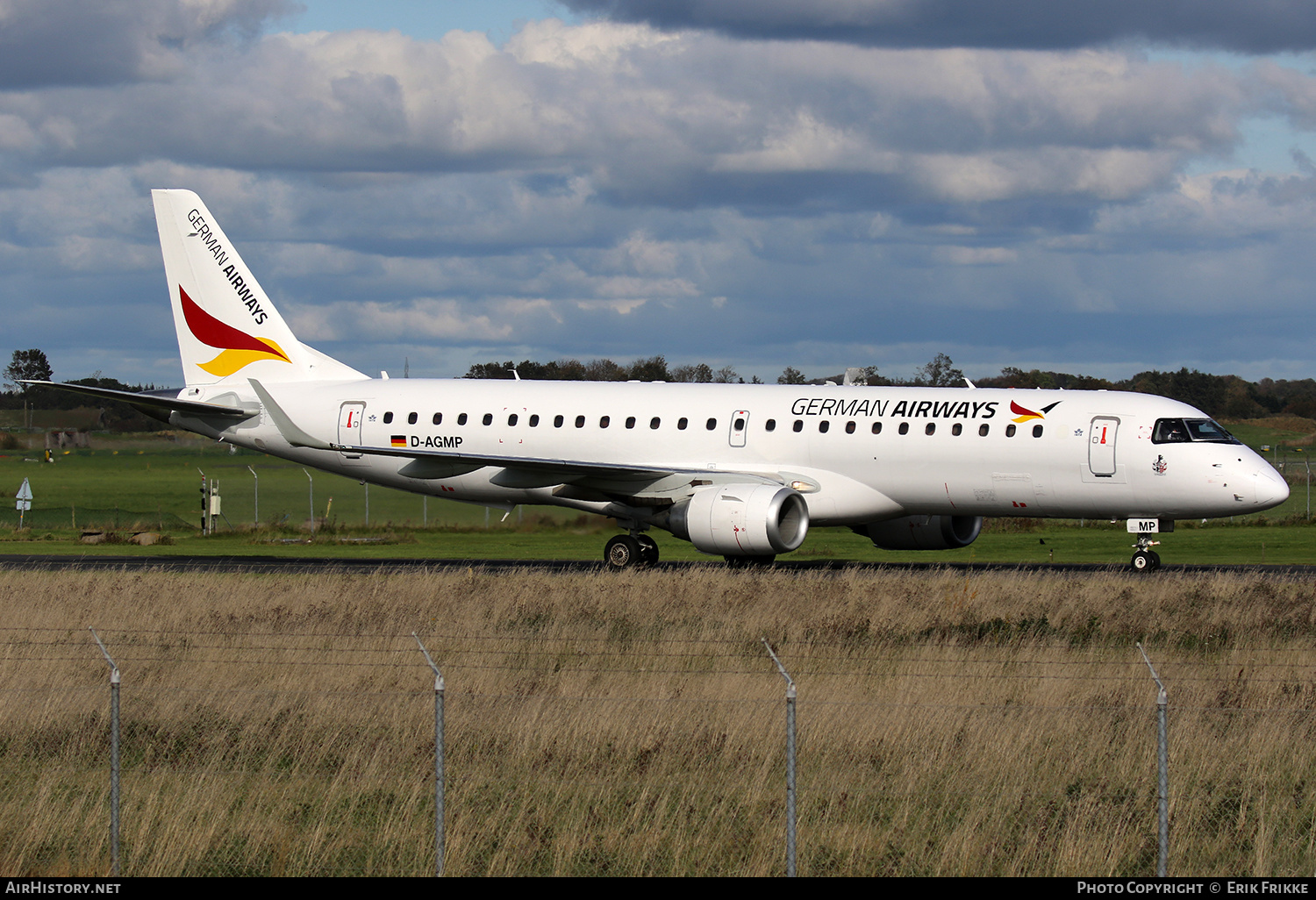 Aircraft Photo of D-AGMP | Embraer 190AR (ERJ-190-100IGW) | German Airways | AirHistory.net #609478