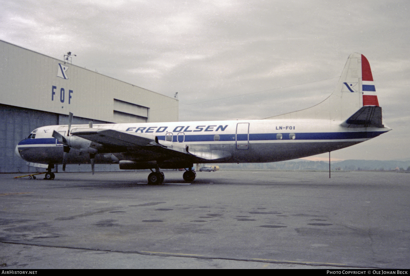 Aircraft Photo of LN-FOI | Lockheed L-188C(F) Electra | Fred. Olsen | AirHistory.net #609495