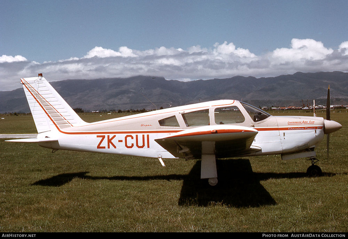 Aircraft Photo of ZK-CUI | Piper PA-28R-180 Cherokee Arrow | Canterbury Aero Club | AirHistory.net #609499