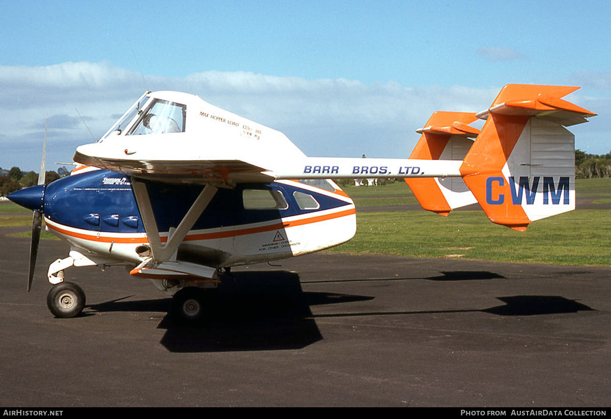 Aircraft Photo of ZK-CWM / CWM | Transavia PL-12 Airtruk | Barr Bros | AirHistory.net #609503