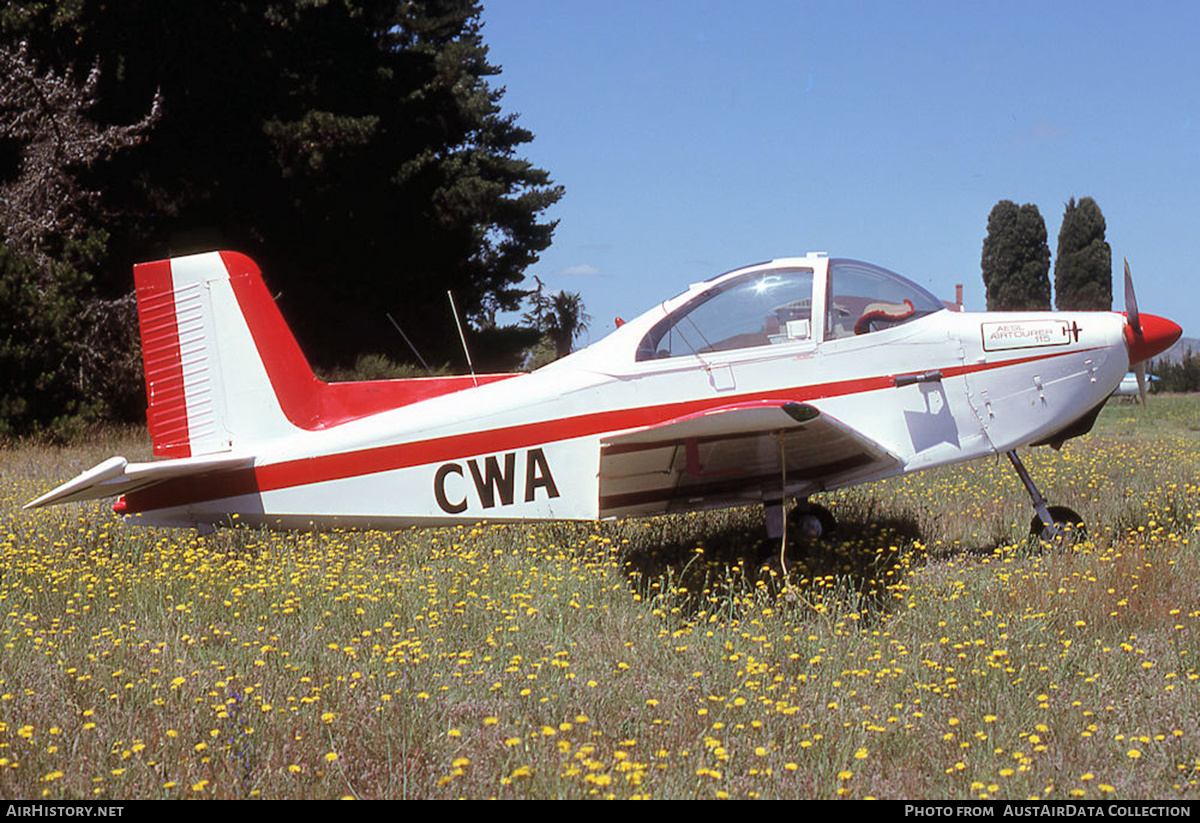 Aircraft Photo of ZK-CWA / CWA | AESL Airtourer 115 | AirHistory.net #609504