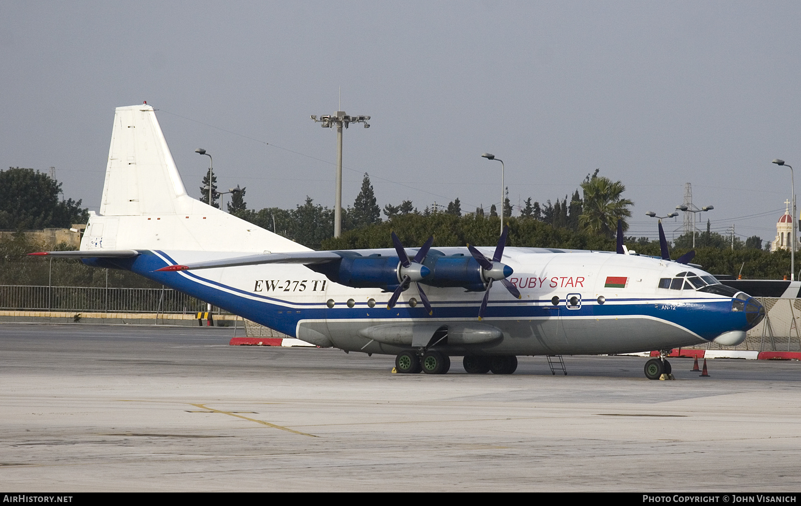 Aircraft Photo of EW-275TI | Antonov An-12BK | Ruby Star Airways | AirHistory.net #609511