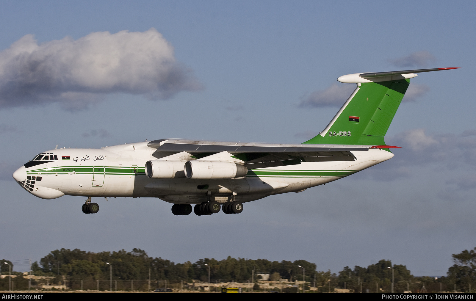 Aircraft Photo of 5A-DRS | Ilyushin Il-76TD | Libyan Air Transport | AirHistory.net #609512