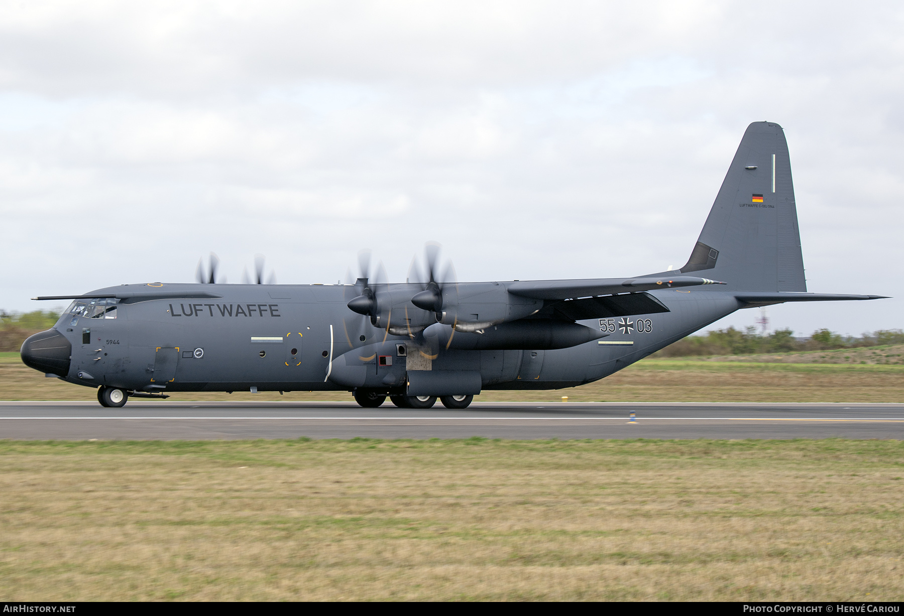 Aircraft Photo of 5503 | Lockheed Martin C-130J-30 Hercules | Germany - Air Force | AirHistory.net #609540