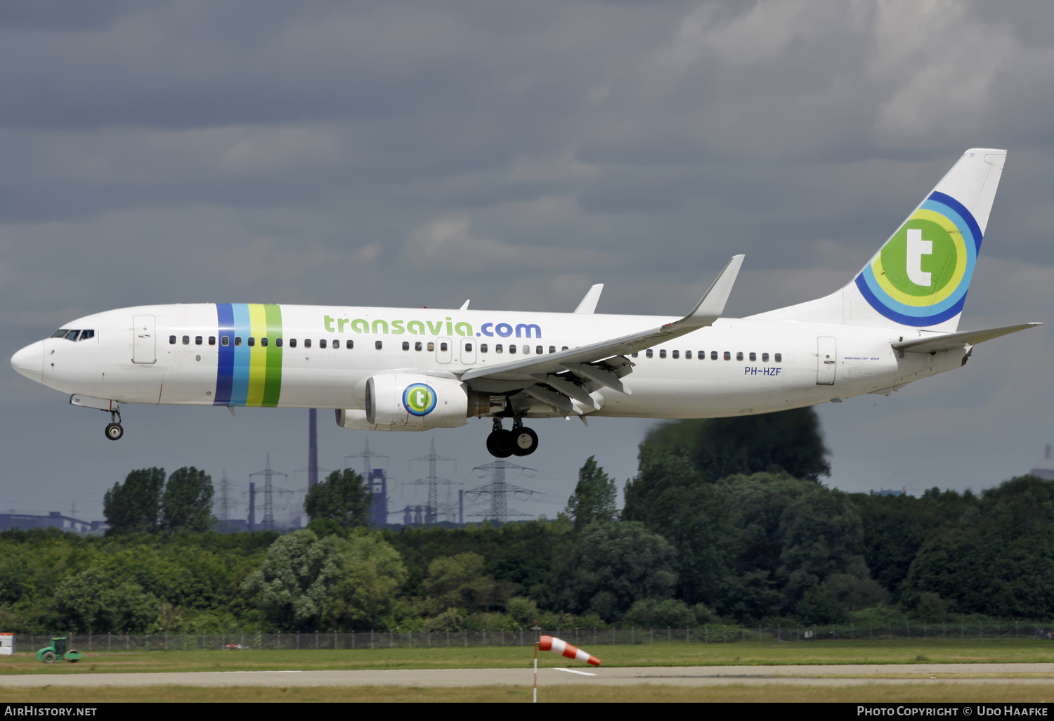 Aircraft Photo of PH-HZF | Boeing 737-8K2 | Transavia | AirHistory.net #609549