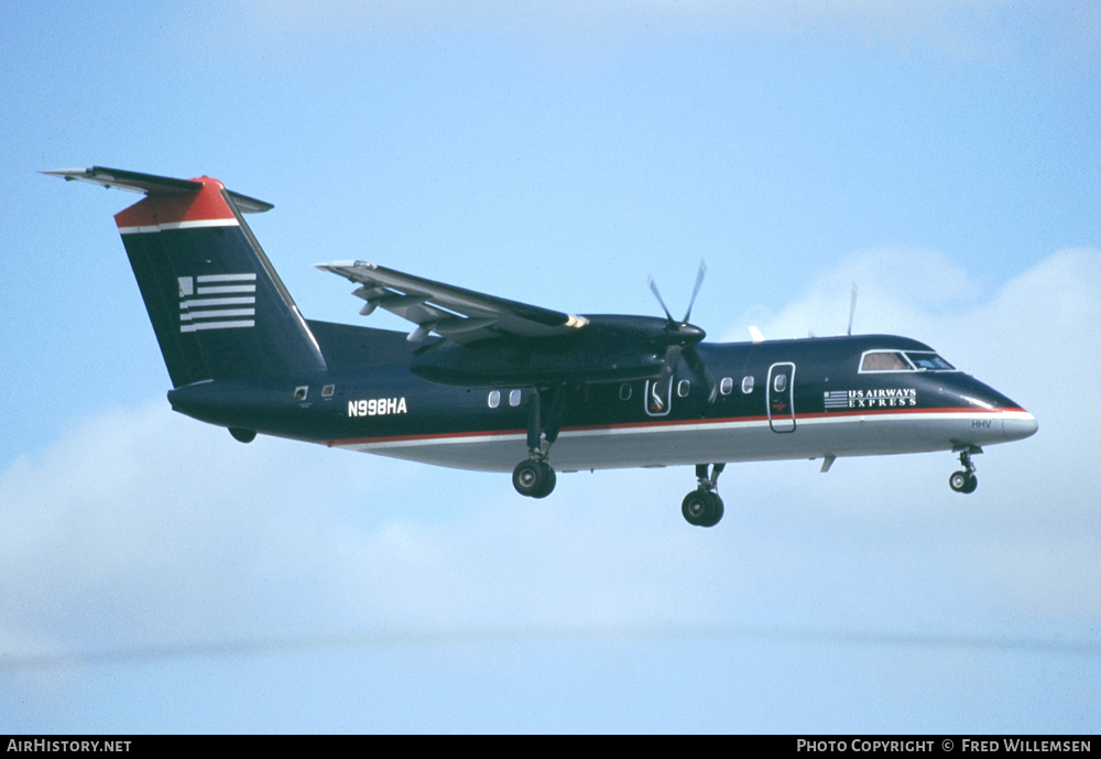 Aircraft Photo of N998HA | Bombardier DHC-8-201Q Dash 8 | US Airways Express | AirHistory.net #609550
