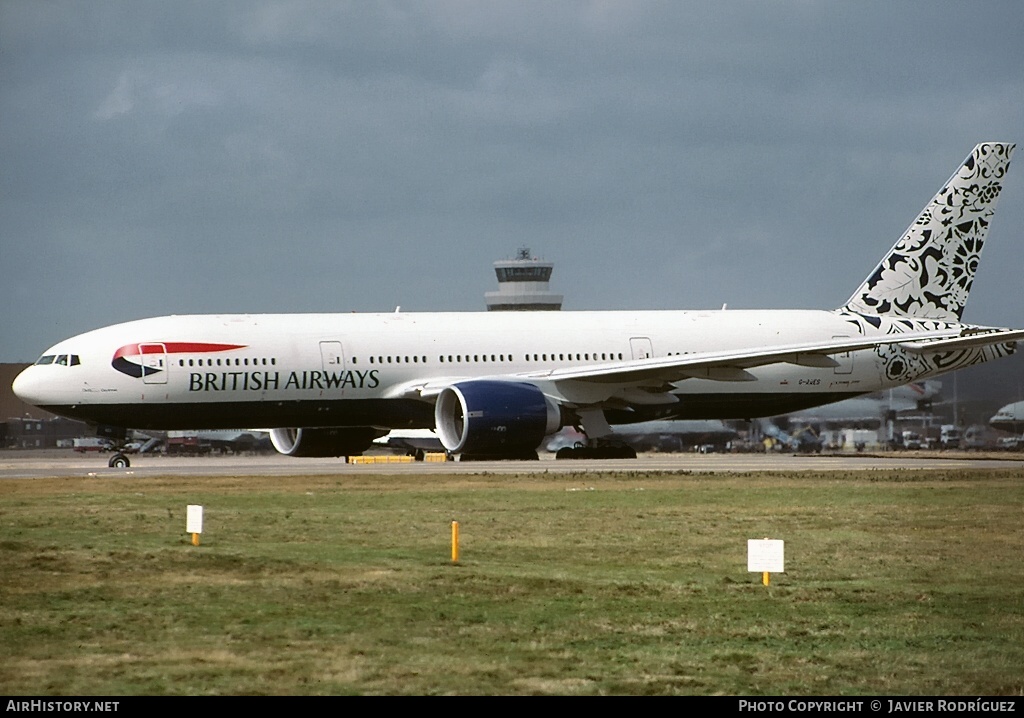 Aircraft Photo of G-RAES | Boeing 777-236/ER | British Airways | AirHistory.net #609553