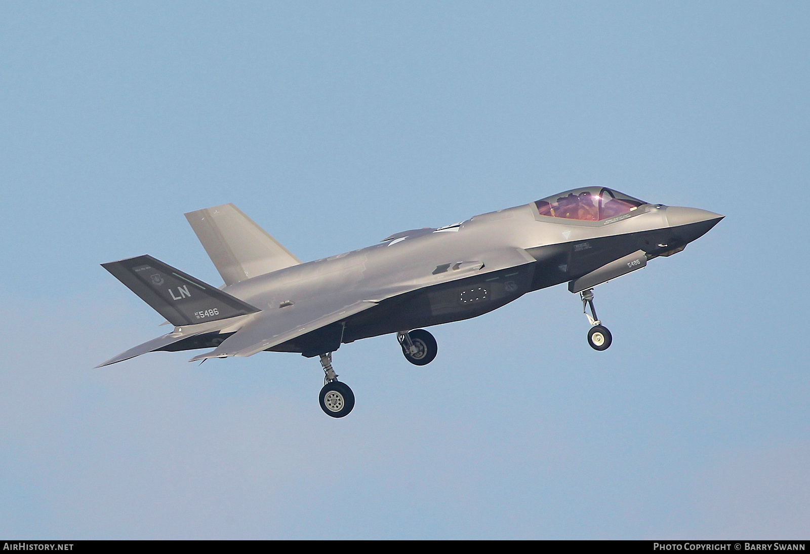 Aircraft Photo of 19-5486 / AF195486 | Lockheed Martin F-35A Lightning II | USA - Air Force | AirHistory.net #609560