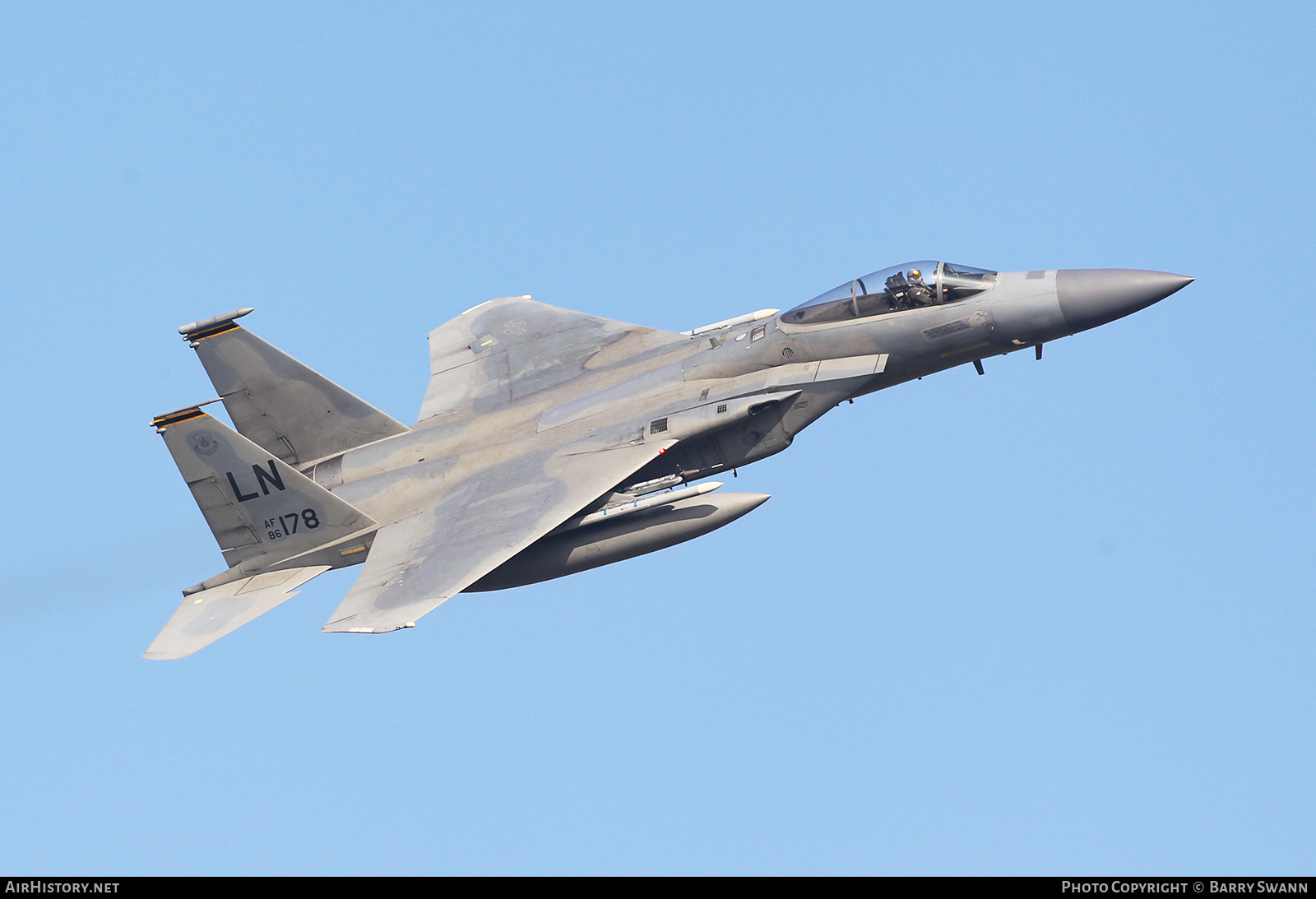 Aircraft Photo of 86-0178 / 6178 | McDonnell Douglas F-15C Eagle | USA - Air Force | AirHistory.net #609562