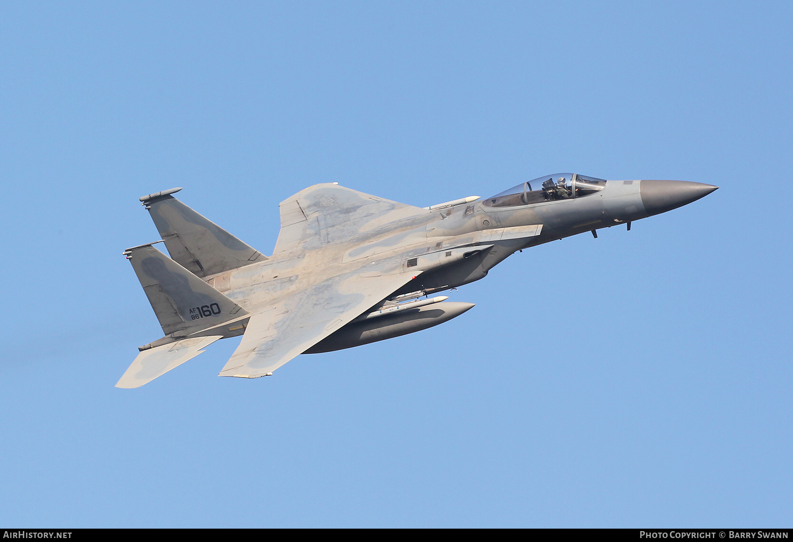 Aircraft Photo of 86-0160 | McDonnell Douglas F-15C Eagle | USA - Air Force | AirHistory.net #609566
