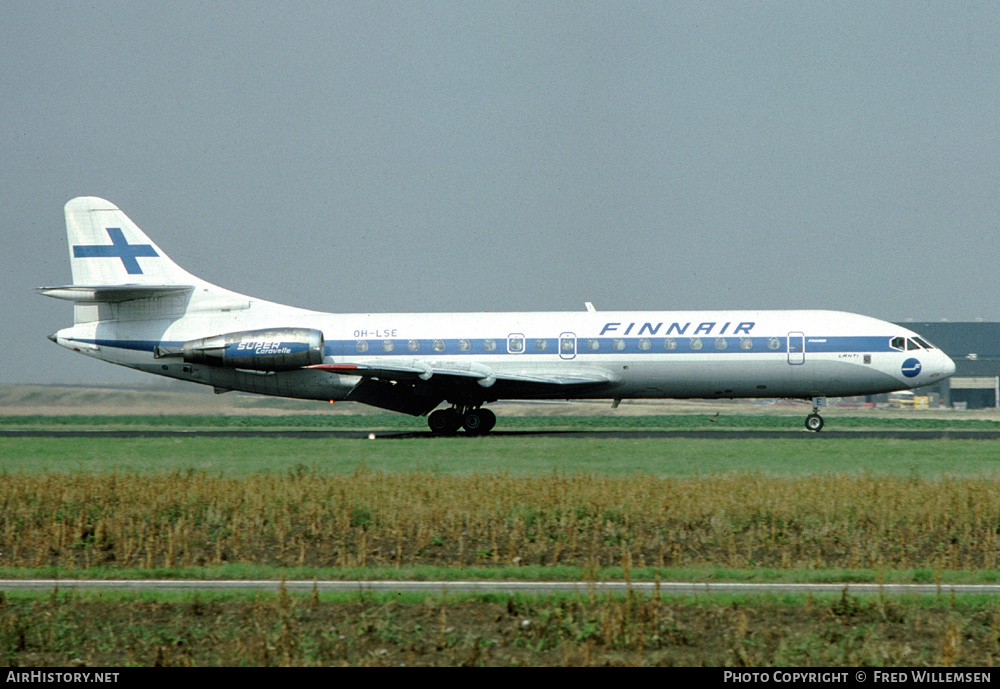 Aircraft Photo of OH-LSE | Sud SE-210 Caravelle 10B3 Super B | Finnair | AirHistory.net #609575