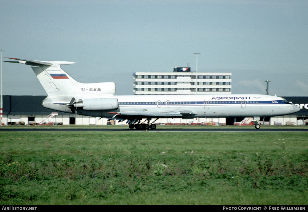 Aircraft Photo of RA-85638 | Tupolev Tu-154M | Aeroflot | AirHistory.net #609577