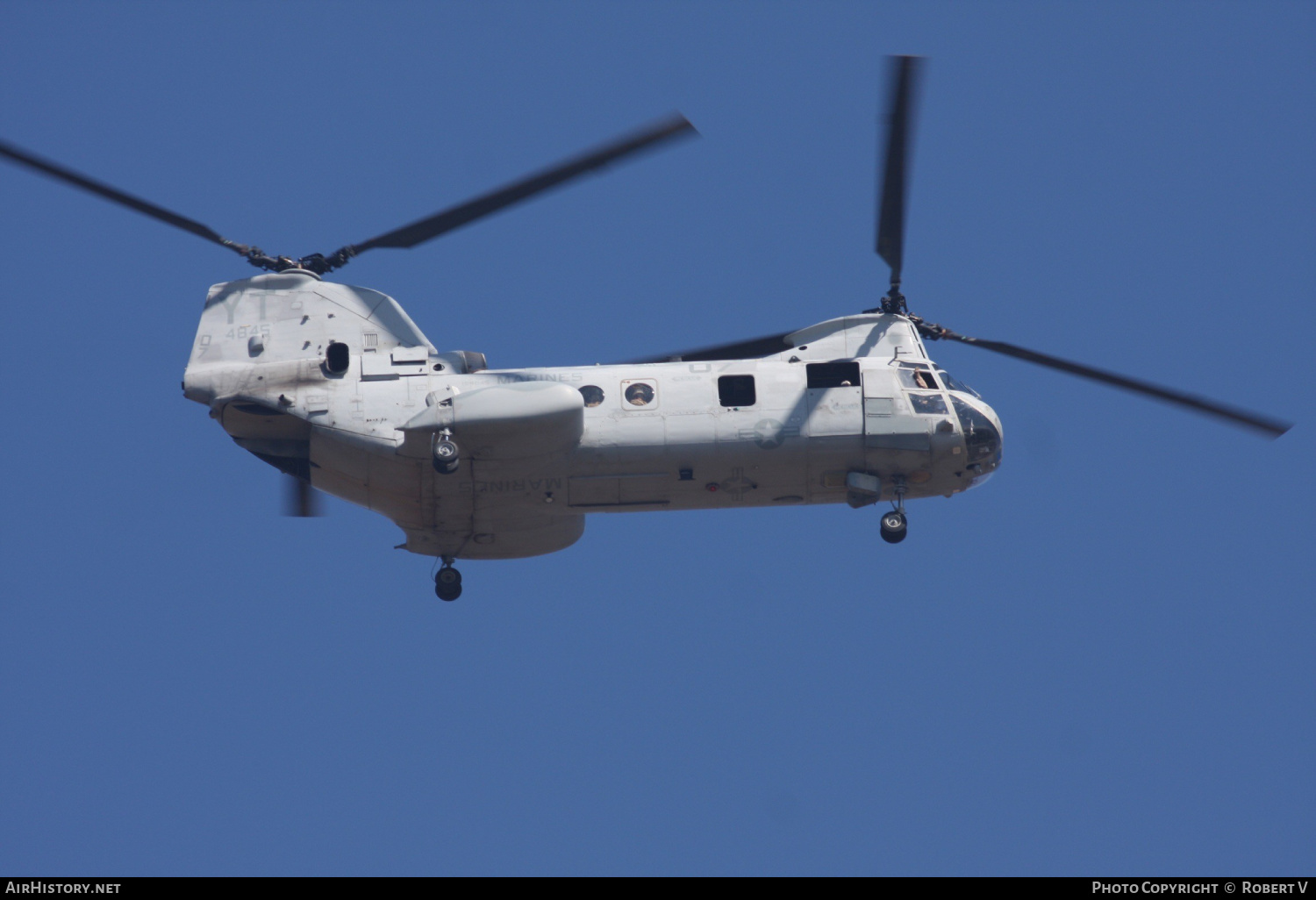 Aircraft Photo of 154845 / 4845 | Boeing Vertol CH-46E Sea Knight | USA - Marines | AirHistory.net #609612