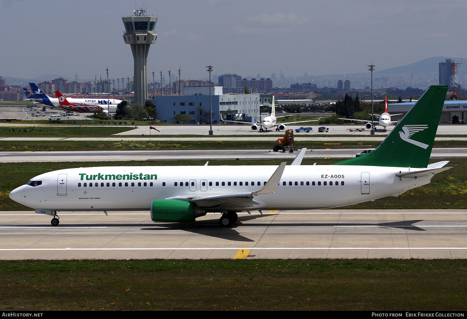 Aircraft Photo of EZ-A005 | Boeing 737-82K | Turkmenistan Airlines | AirHistory.net #609621
