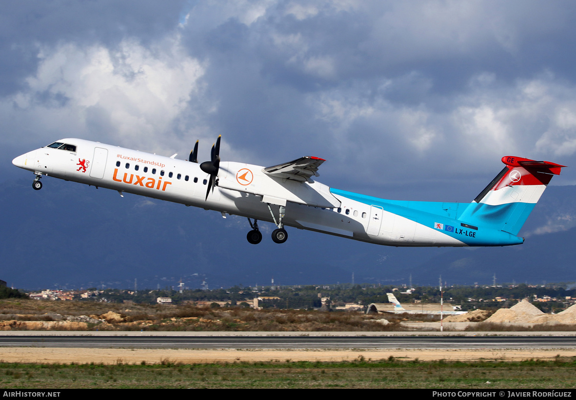 Aircraft Photo of LX-LGE | Bombardier DHC-8-402 Dash 8 | Luxair | AirHistory.net #609631