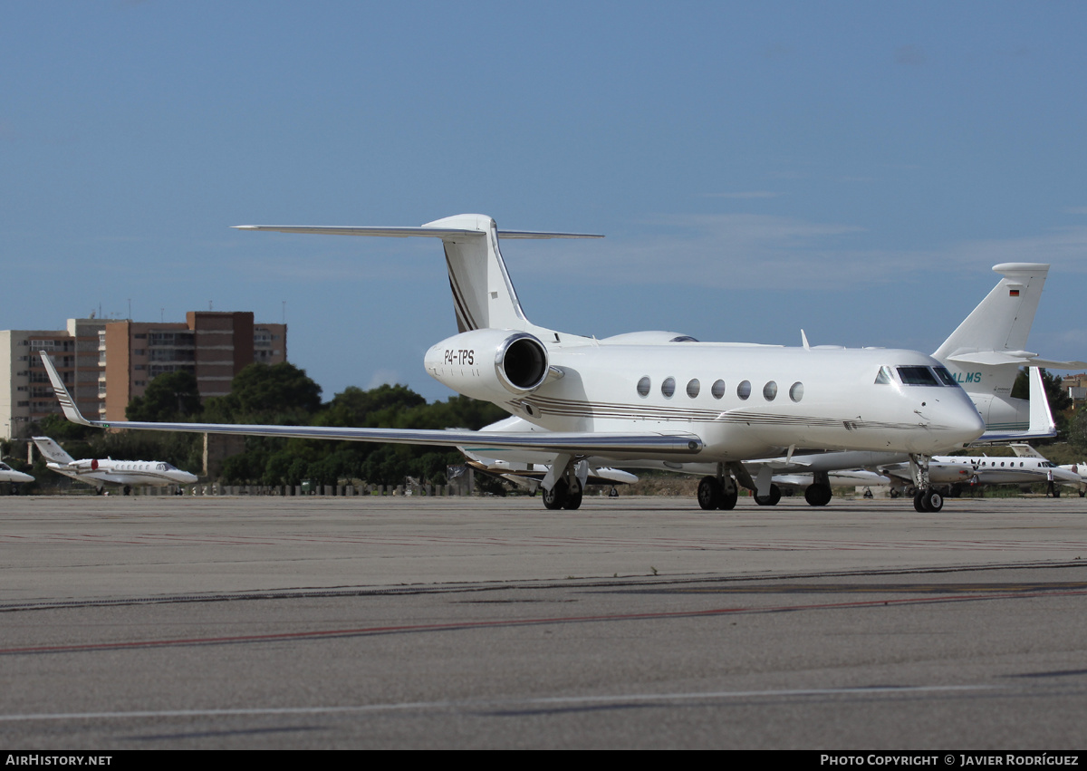 Aircraft Photo of P4-TPS | Gulfstream Aerospace G-V-SP Gulfstream G550 | AirHistory.net #609632