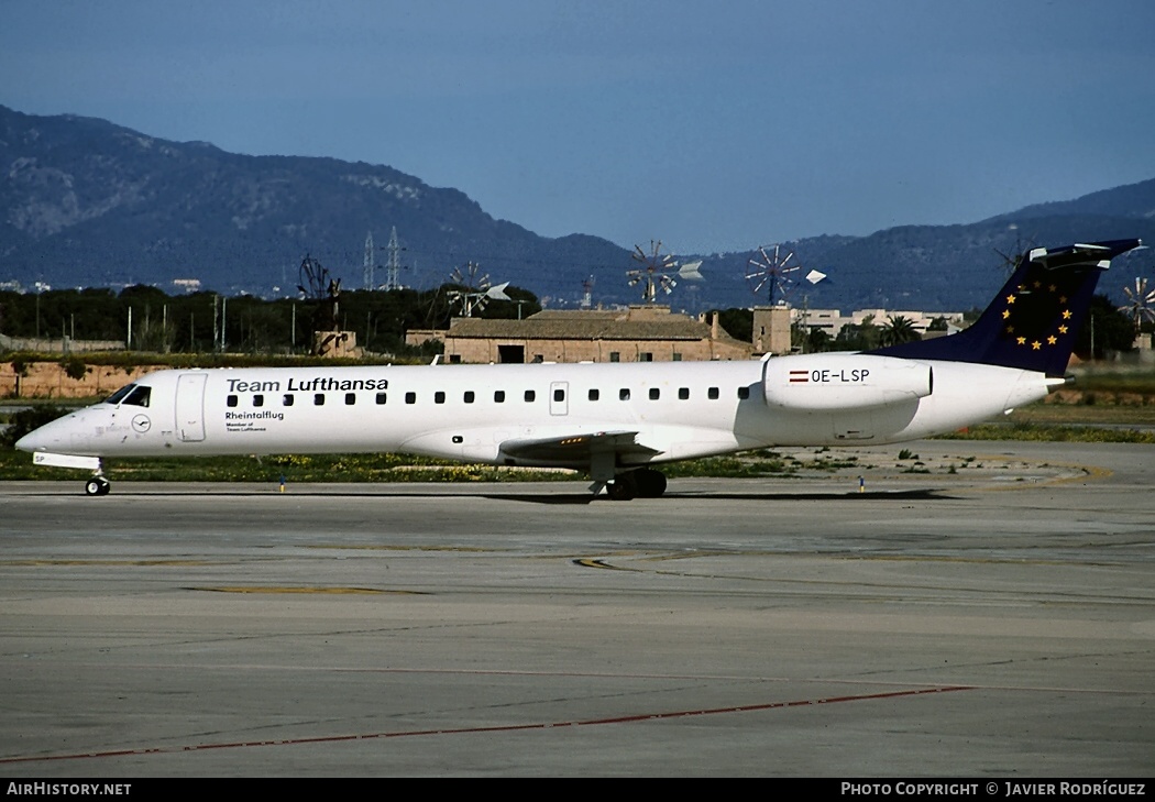Aircraft Photo of OE-LSP | Embraer ERJ-145MP (EMB-145MP) | Team Lufthansa | AirHistory.net #609635