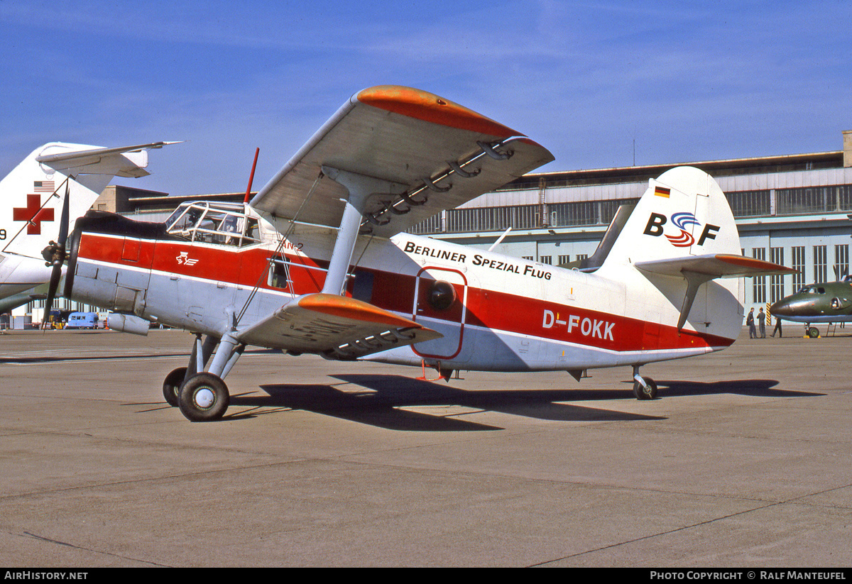 Aircraft Photo of D-FOKK | Antonov An-2T | BSF - Berliner Spezial Flug | AirHistory.net #609640