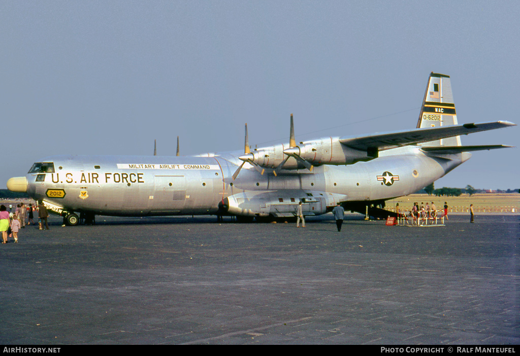 Aircraft Photo of 56-2012 / 0-62012 | Douglas C-133A Cargomaster | USA - Air Force | AirHistory.net #609642