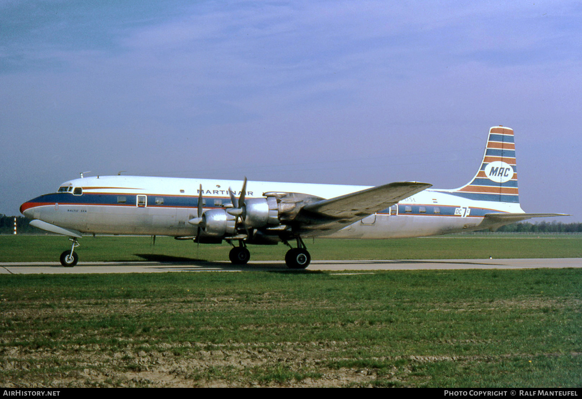 Aircraft Photo of PH-DSL | Douglas DC-7C | Martinair Holland | AirHistory.net #609651