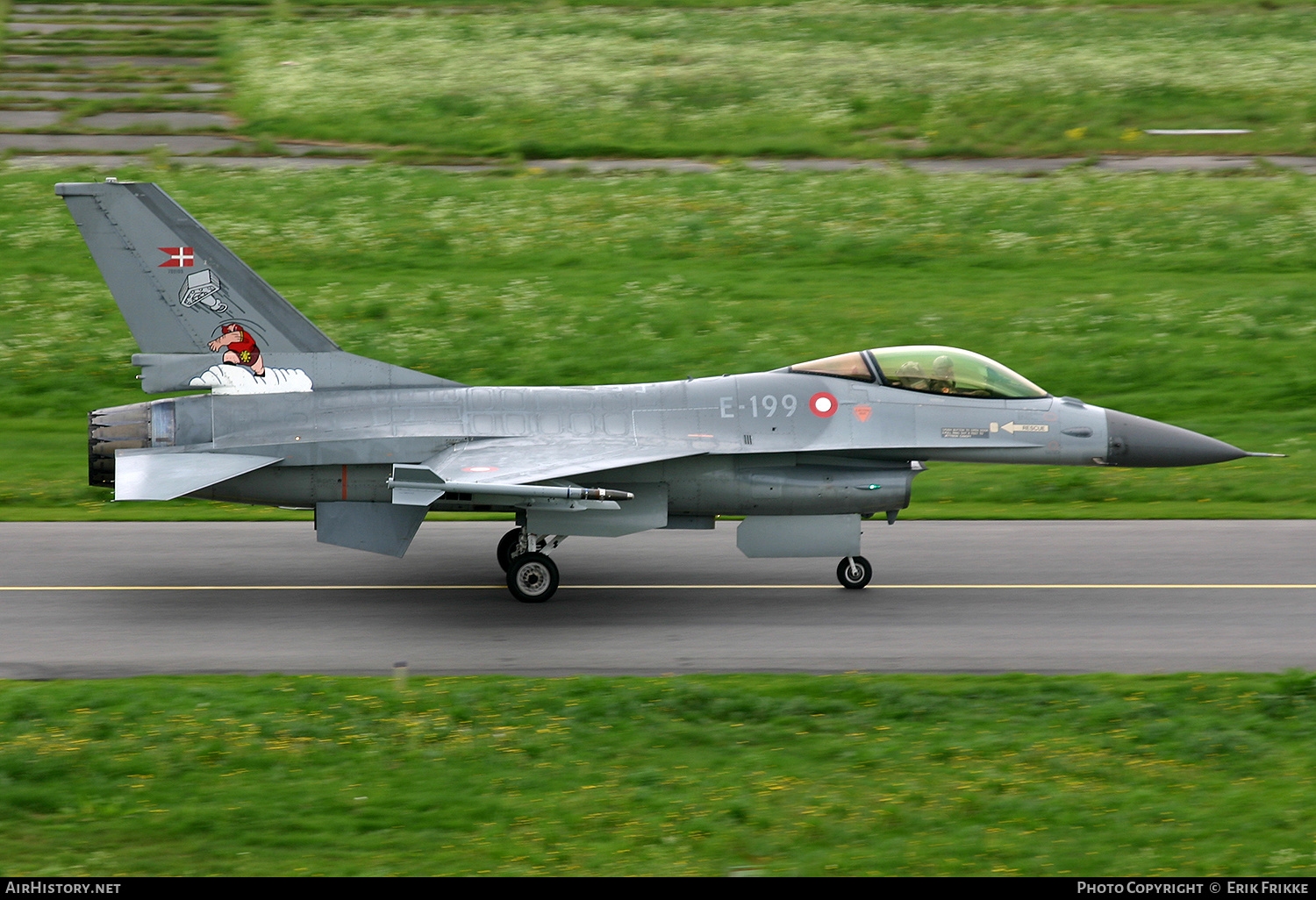 Aircraft Photo of E-199 | General Dynamics F-16AM Fighting Falcon | Denmark - Air Force | AirHistory.net #609660