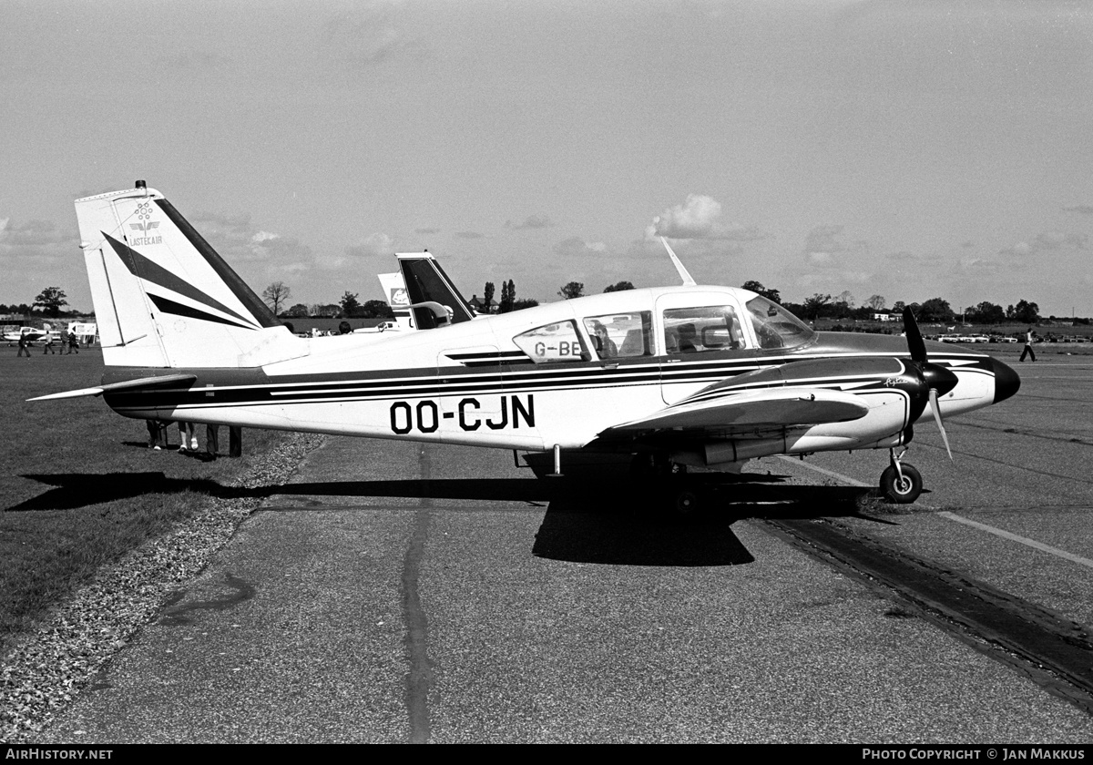 Aircraft Photo of OO-CJN | Piper PA-23-250 Aztec B | Laztekair | AirHistory.net #609661