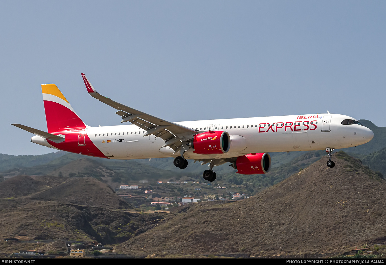 Aircraft Photo of EC-OBY | Airbus A321-271NX | Iberia Express | AirHistory.net #609667