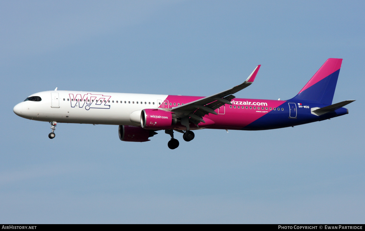 Aircraft Photo of 9H-WDQ | Airbus A321-271NX | Wizz Air | AirHistory.net #609672
