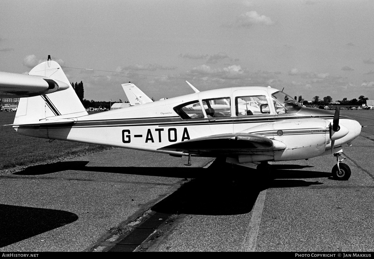 Aircraft Photo of G-ATOA | Piper PA-23-160 Apache G | AirHistory.net #609674