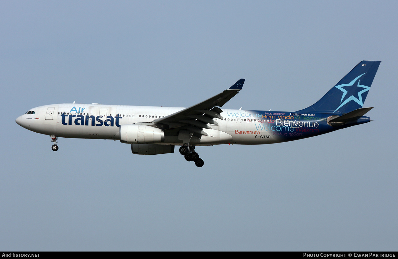 Aircraft Photo of C-GTSR | Airbus A330-243 | Air Transat | AirHistory.net #609675