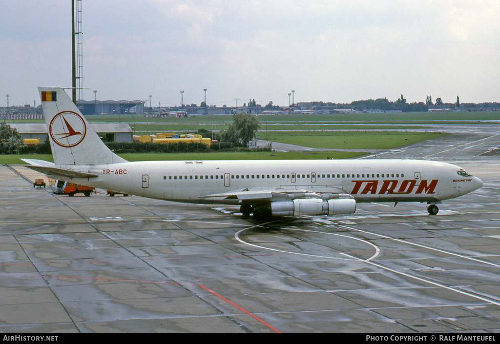 Aircraft Photo of YR-ABC | Boeing 707-3K1C | TAROM - Transporturile Aeriene Române | AirHistory.net #609684