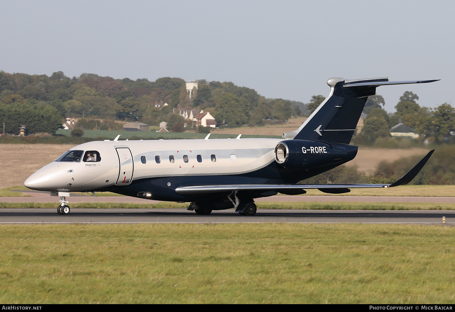 Aircraft Photo of G-RORE | Embraer EMB-550 Praetor 600 | AirHistory.net #609699