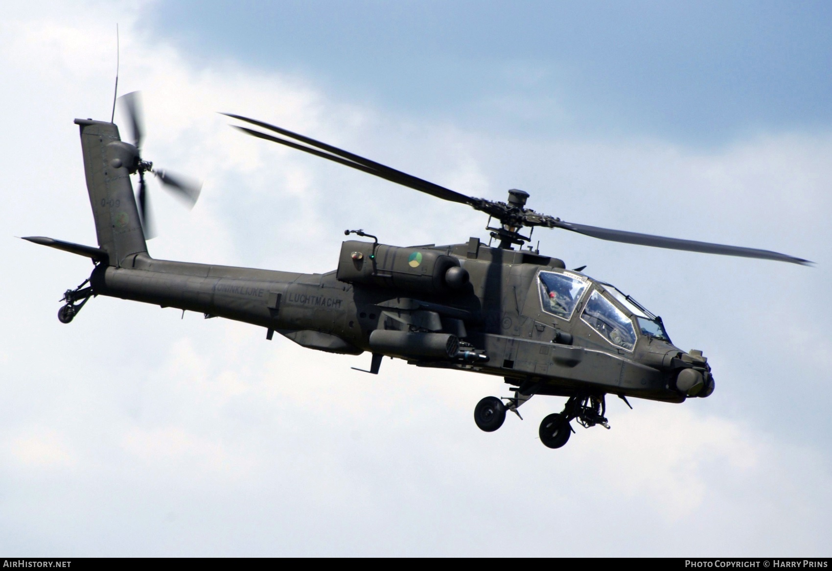 Aircraft Photo of Q-09 | Boeing AH-64D Apache Longbow | Netherlands - Air Force | AirHistory.net #609701