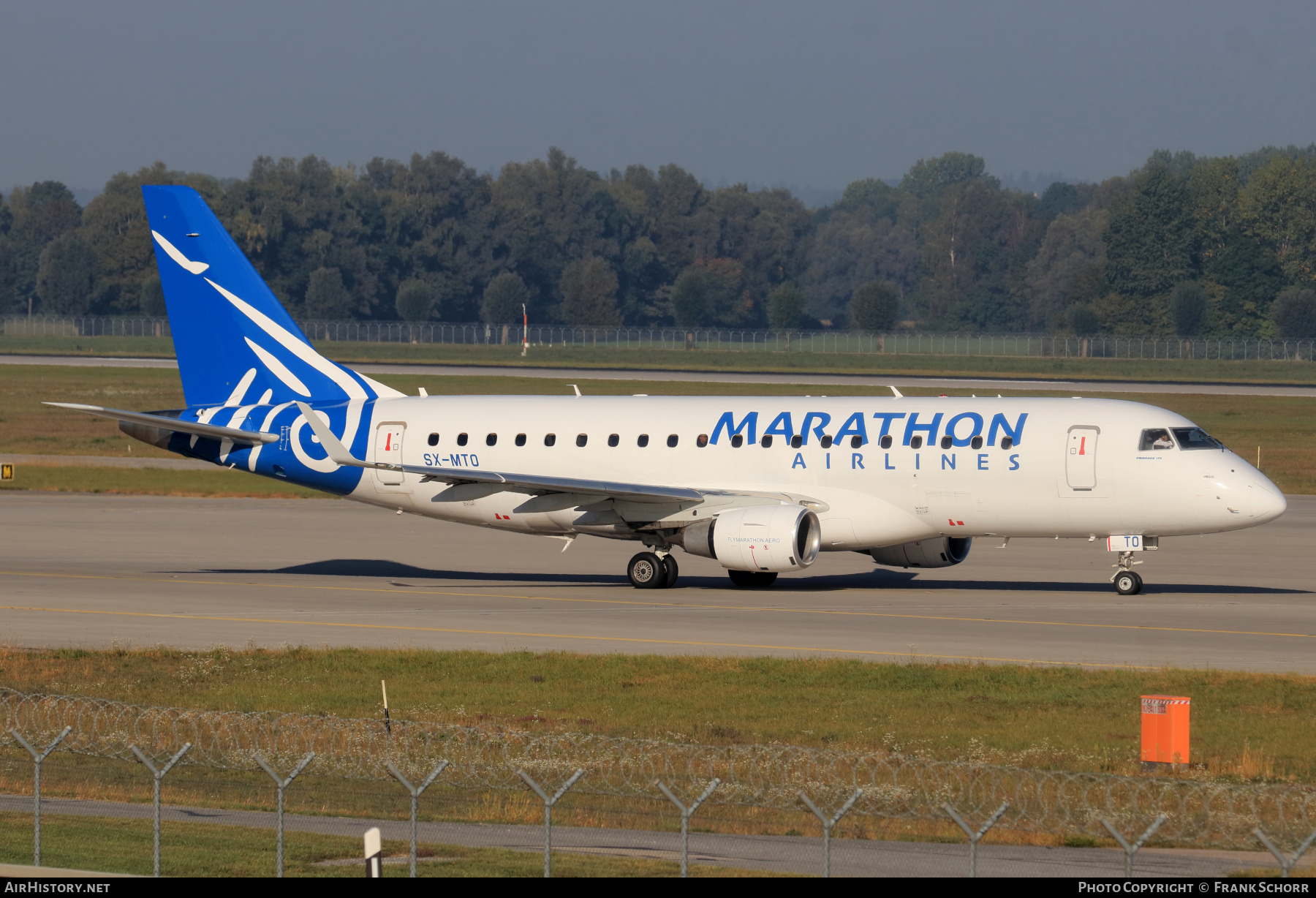 Aircraft Photo of SX-MTO | Embraer 175LR (ERJ-170-200LR) | Marathon Airlines | AirHistory.net #609714