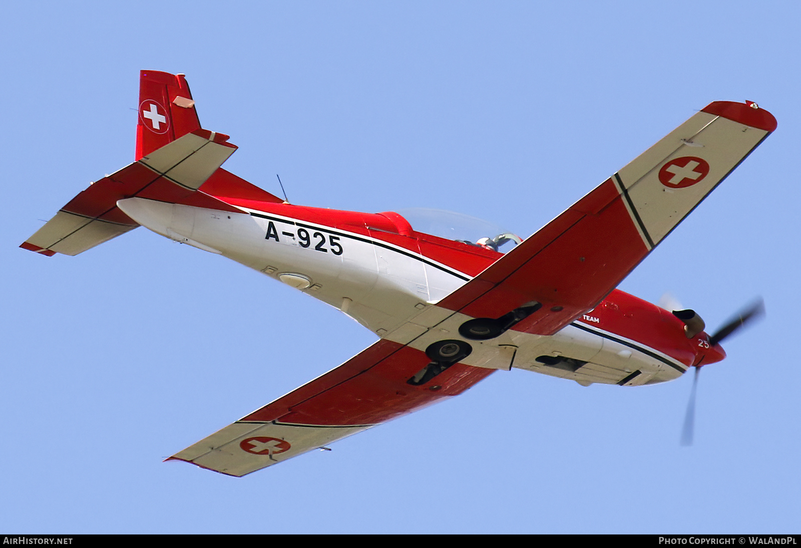 Aircraft Photo of A-925 | Pilatus NCPC-7 | Switzerland - Air Force | AirHistory.net #609728