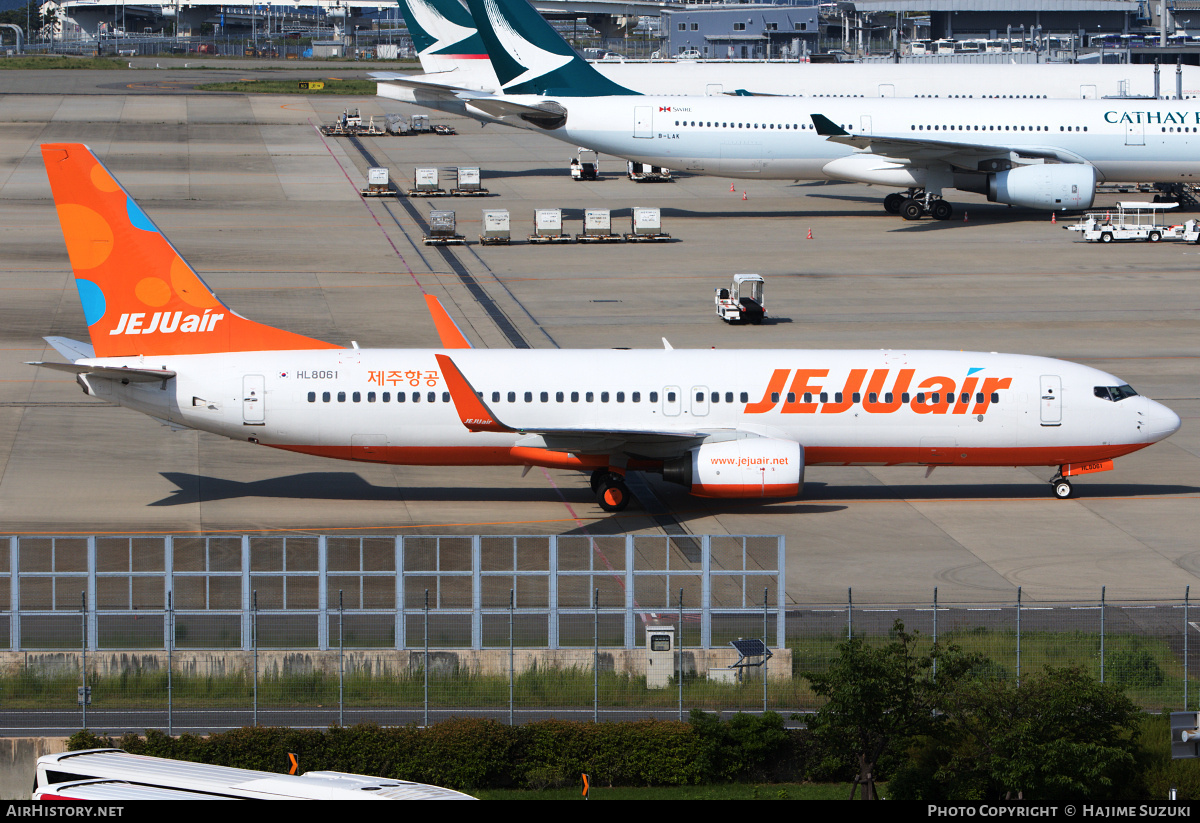 Aircraft Photo of HL8061 | Boeing 737-8AS | Jeju Air | AirHistory.net #609740