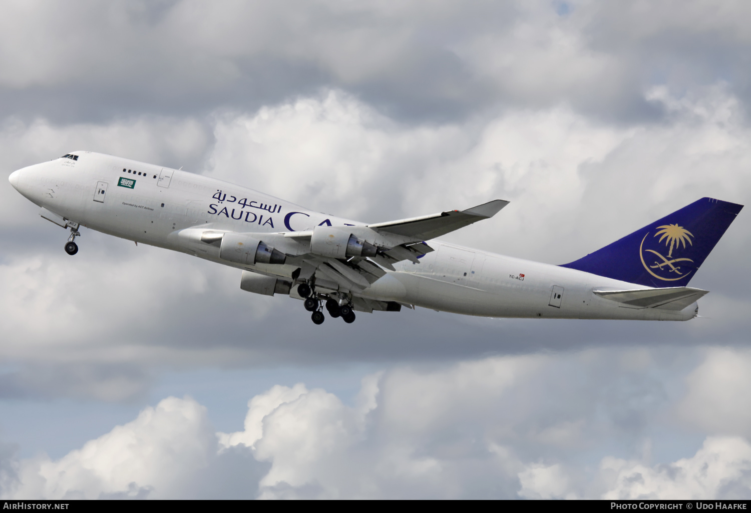 Aircraft Photo of TC-ACJ | Boeing 747-433M(BDSF) | Saudia - Saudi Arabian Airlines Cargo | AirHistory.net #609745