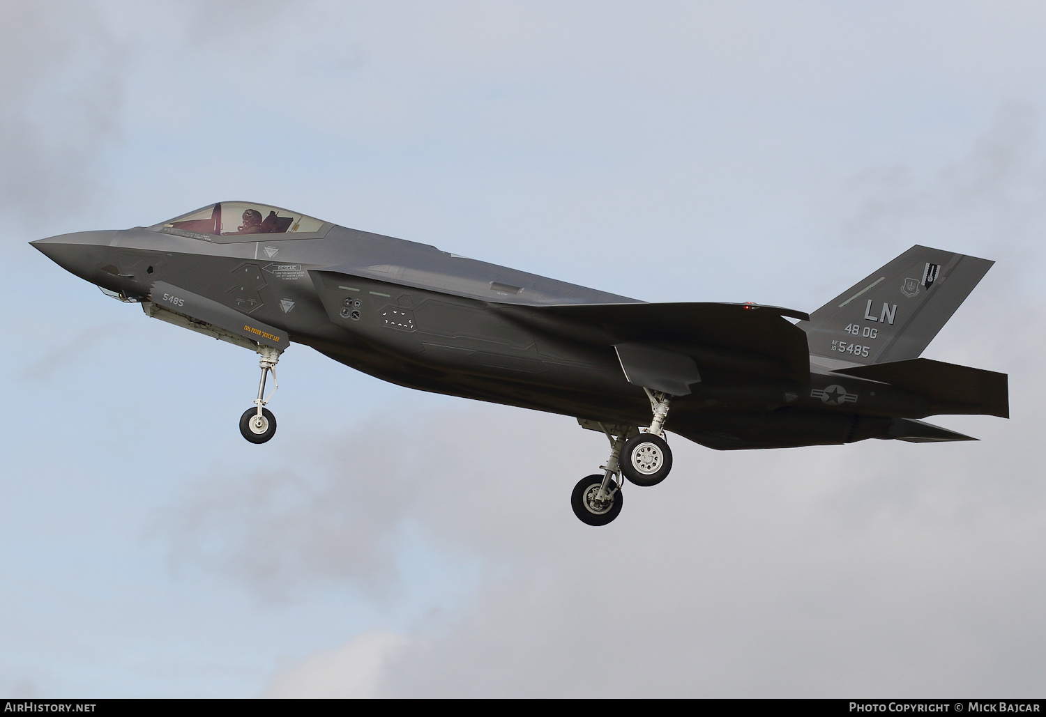 Aircraft Photo of 19-5485 / AF19-5485 | Lockheed Martin F-35A Lightning II | USA - Air Force | AirHistory.net #609747