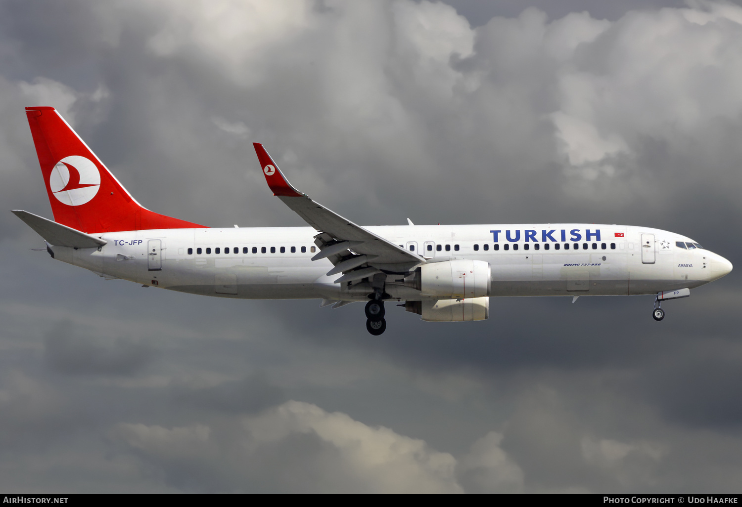 Aircraft Photo of TC-JFP | Boeing 737-8F2 | Turkish Airlines | AirHistory.net #609758